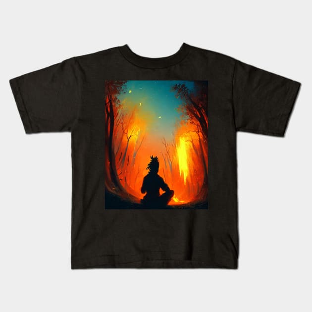 Fireside Kids T-Shirt by Lyla Lace Studio